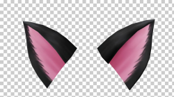 Cat Ear Kitten, ear, black-and-pink animal ears illustration ...