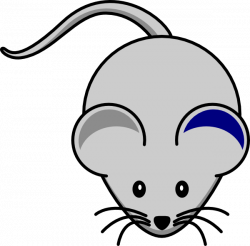 Blue Ear Mouse Clip Art at Clker.com - vector clip art ...