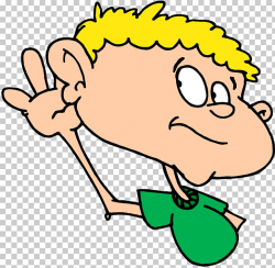Listening Music , ears , boy character illustration PNG ...
