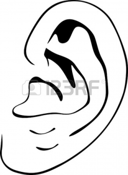 Human ear Stock Vector - | Clipart Panda - Free Clipart Images