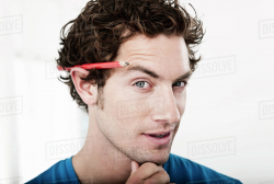 Pencil behind ear clipart images gallery for free download ...