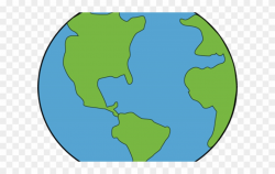 Cute Clipart Earth - Map - Png Download (#669566) - PinClipart