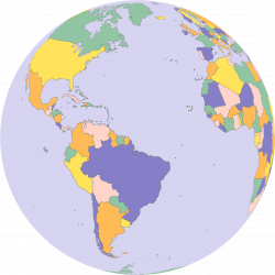 Real World Clipart Planet Earth - Political World Map - Png Download ...