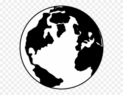 Earth Clipart Silhouette - Change You Wish To See - Png Download ...