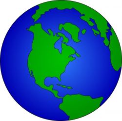 Earth Globe clip art Free vector in Open office drawing svg ( .svg ...