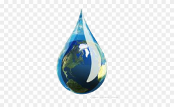 Water Drop Earth Clipart Image And Transparent Png - Single Drop Of ...