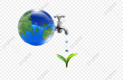 Earth\'s Water Resources, Water Clipart, Protect Environment, Water ...