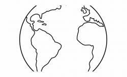 Black And White Earth - Clipart Earth Black And White Free PNG ...