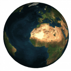 Colorful Animated Spinning World Gifs at Best Animations