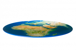 Report Abuse - Flat Earth No Background Clipart - Full Size ...