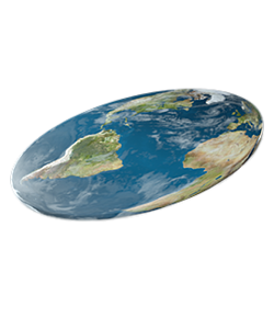 Flat Earth Earther Society Science by Merch Queen Shop | Inktale