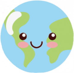 colormehappy kawaii kawaiistickers kawaiiearth earth...