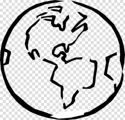 Earth , Earth Globe Black and white , Globe Outline ...