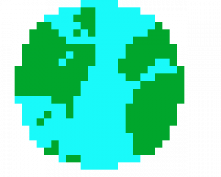 Pixel Earth | Pixel Art Maker