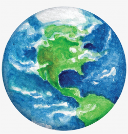 Watercolour Planets Individual Wall Decals - Watercolour ...