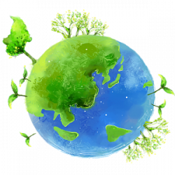 Image: Watercolor, environment earth by Itemful | Inktale