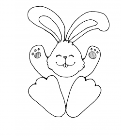 Rabbit black and white bunny rabbit clipart gif - ClipartPost