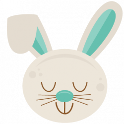Easter Bunny SVG scrapbook cut file cute clipart files for ...