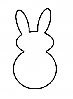 Free Outline Of A Bunny, Download Free Clip Art, Free Clip Art on ...