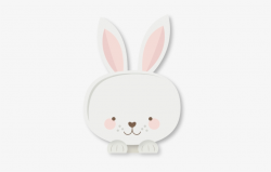 Peeking Easter Bunny Svg Cut Files For Scrapbooking - Easter Bunny ...