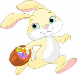 Easter Bunny Running PNG Clipart #46575 - Free Icons and PNG Backgrounds