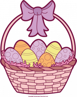 Free Easter Basket Clipart