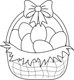 54+ Easter Clipart Black And White | ClipartLook