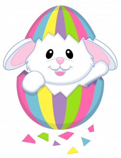 Easter Clipart Transparent | Easter Bunny & Eggs | Easter bunny ...