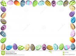 Easter Egg Border Clip Art – HD Easter Images