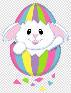 White easter bunny illustration, Easter Bunny Rabbit Easter egg ...