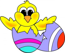 Pictures of Easter Eggs Chick Clip Art Free - Easter Wallpapers