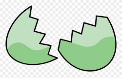 Cracked Egg Black And White Clipart Clipart Kid - Cracked Egg Clip ...