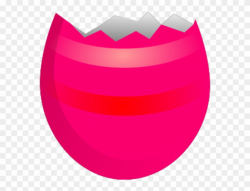 Large Cracked Easter Egg - Cracked Easter Egg Clip Art - Png ...