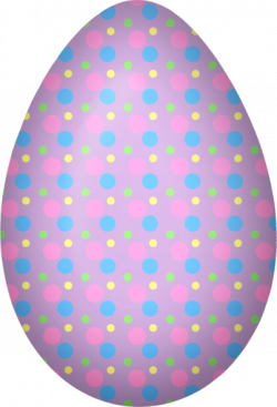 Pink and Purple Easter Egg Clipart | clipart-spring | Easter ...