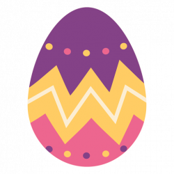 Egg easter painted easter egg easter egg pattern zigzag spot flat ...