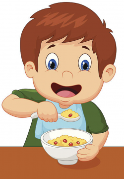 Child eating clipart clipart images gallery for free ...