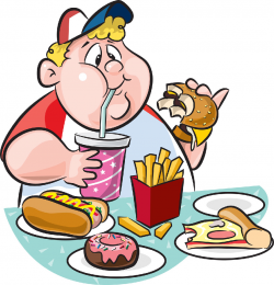 Eating Junk Food Clipart | Free download best Eating Junk ...