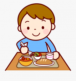 Food Eating Lunch Child Clip Art - Child Eating Clipart ...