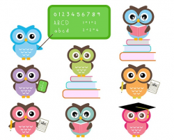 Free Owl School Clipart, Download Free Clip Art, Free Clip ...