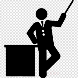 Silhouette clipart teacher, Silhouette teacher Transparent ...