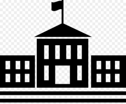 Free School Building Silhouette, Download Free Clip Art ...