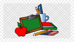 School Supplies Transparent Clipart Daingerfield-lone - Clip ...