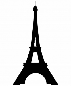 Eiffel Tower Silhouette Clipart Free Stock Photo - Public Domain ...