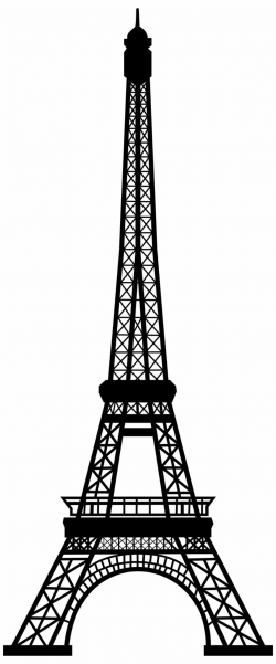 Eiffel Tower Clipart Black And White | Free download best Eiffel ...