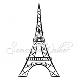 easy eiffel tower drawing | These die cuts will make great vinyl ...