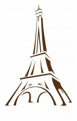 Download Eiffel Tower Png Hd - Easy Sketch Of Eiffel Tower Free PNG ...