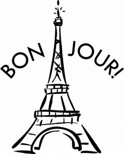 Eiffel Tower Clipart Black And White | Free download best Eiffel ...