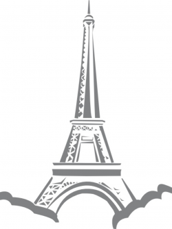 Eiffel Tower Paris clip art Free vector in Open office drawing svg ...