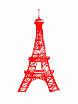 Hi Five! print | E | Eiffel tower drawing, Art prints, Tower