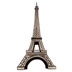 Torre Eiffel Sketch at PaintingValley.com | Explore collection of ...
